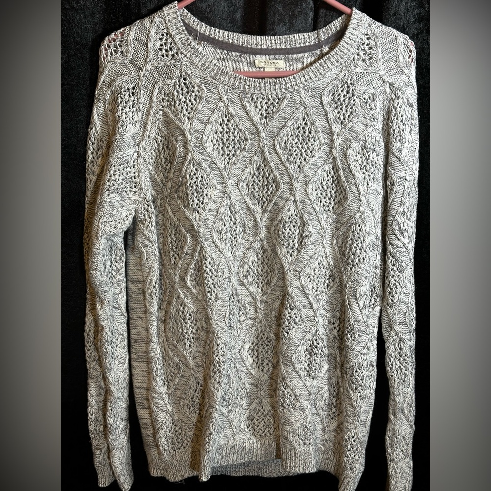 Grey cardigan